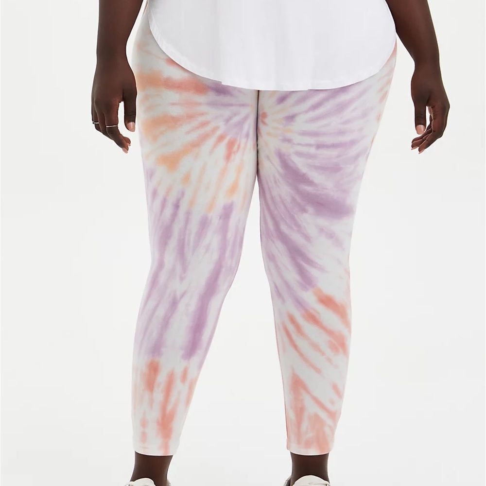TORRID PREMIUM LEGGING - SPIRAL TIE-DYE MULTI
